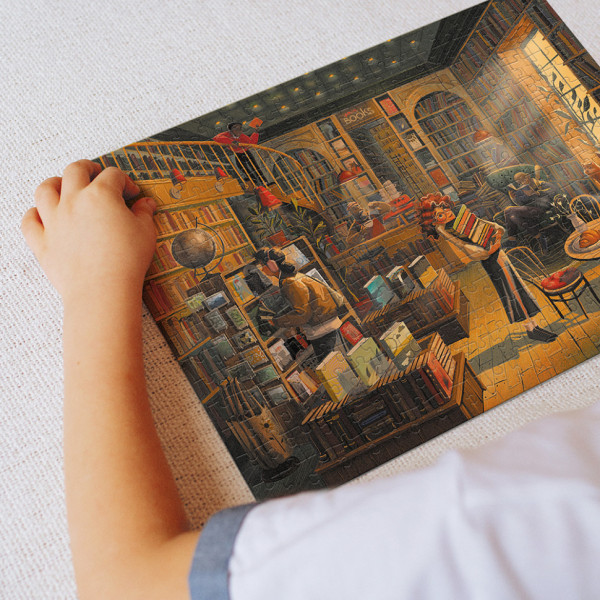 Пазл классический "Книжный магазин" 300602, 300 элементов(300602)