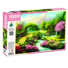 Пазл класичний "Зачарований сад" 84894, 1000 елементів