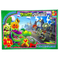 Детский пазл "Растения против Зомби" PVZ03 постер, 70 элементов(PVZ03)