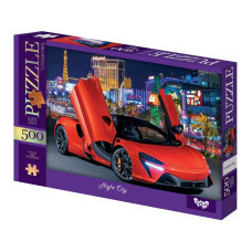 Пазлы классические "Ночной город" C500-15-01, 500 элементов(C500-15-01)