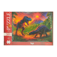 Класичні пазли "Dinosaurs" C380-07-08, 380 елементів (C380-07-08)