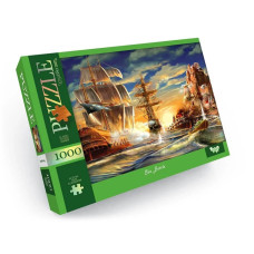 Пазл "Sea Battle" Danko Toys C1000-12-08, 1000 эл.(C1000-12-08)