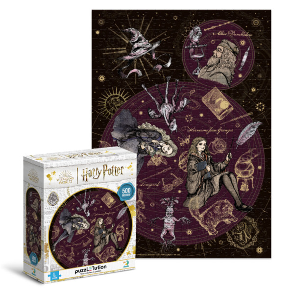 Пазл класичний "Harry Potter. Лідер. Перфекціоністка. Надзвичайна" 200507, 500 елементів (200507)