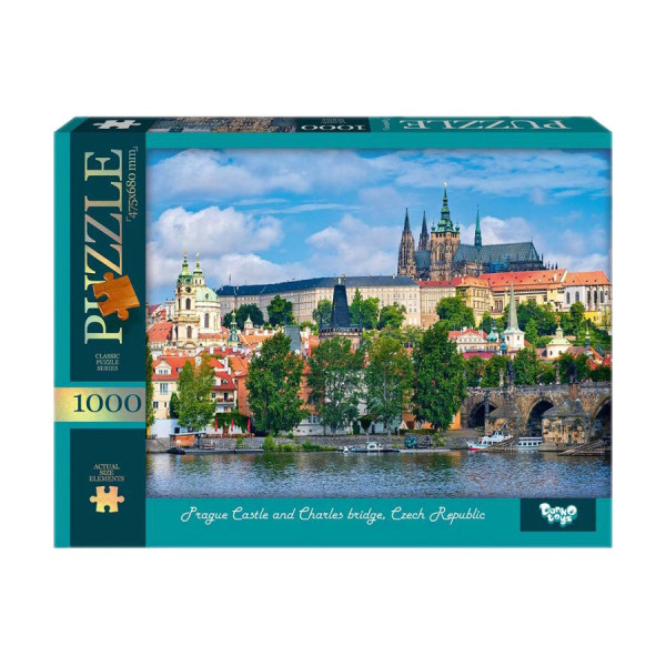 Пазл "Празький Град" C1000-13-10, 1000 елементів (C1000-13-10)