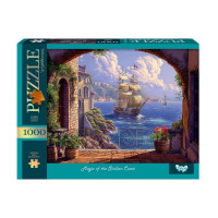 Пазл "Магія Сицилійського узбережжя" C1000-13-02, 1000 елементів (C1000-13-02)