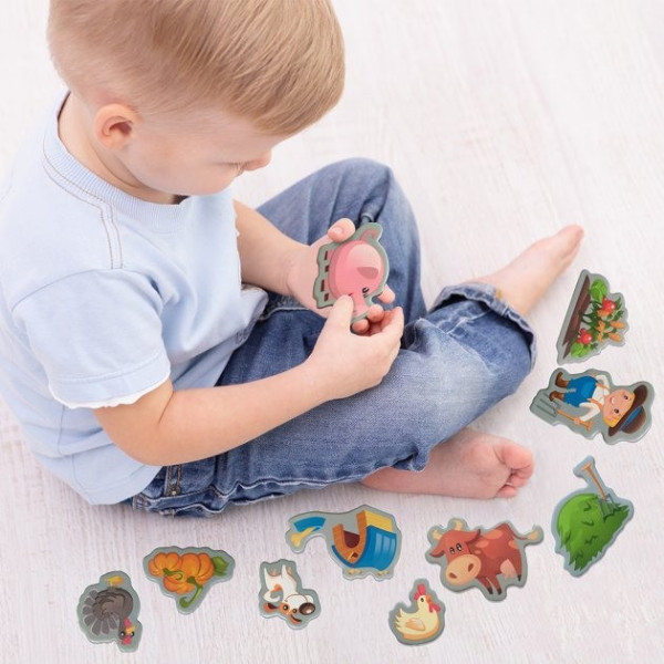 Набір магнітів Magdum "Весела Ферма" ML4031-10 EN (ML4031-10 EN)