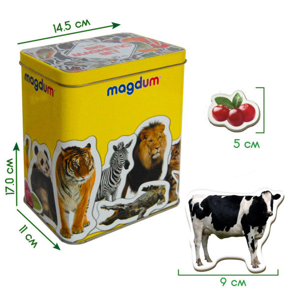 Набір магнітів Magdum "Дитячий світ" ML 4031-61 EN (ML4031-61 EN)