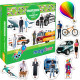 Детский набор магнитов Профессии и транспорт ML4031-31 EN(ML4031-31 EN)