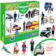 Детский набор магнитов Профессии и транспорт ML4031-31 EN(ML4031-31 EN)