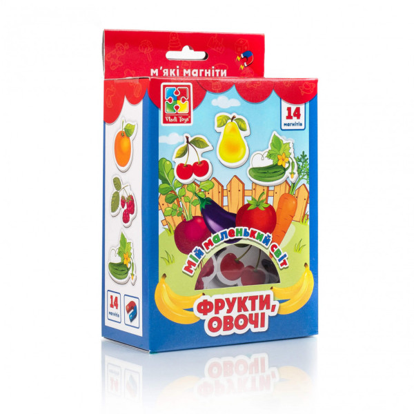 Детская игра мой маленький мир на магнитах VT3106, 4 вида