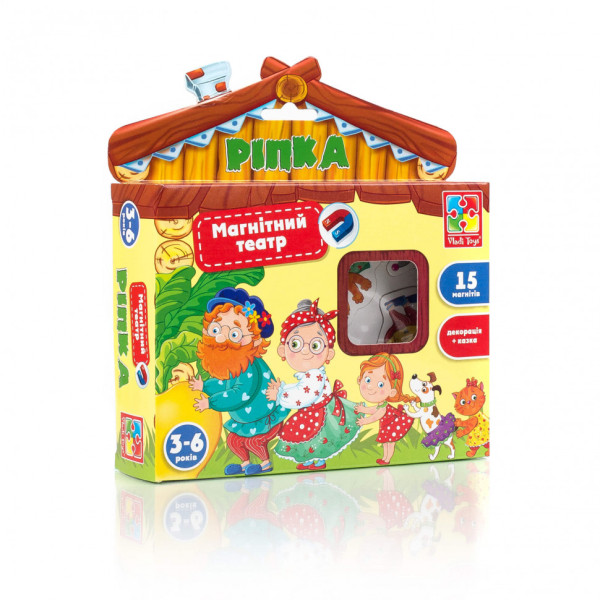 Детская игра настольная Магнитный театр VT3206 на укр. языке