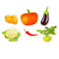 Дитячий набір магнітів "Овочі" ML4032-21 в наборі 6 магнітів (ML4032-21)