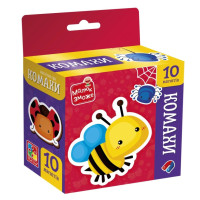 Дитячий набір магнітів "Комахи" VT3106-32, 10 магнітів (VT3106-32)