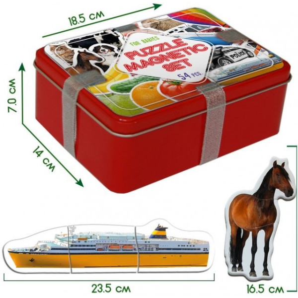 Набір магнітних пазлів Magdum "Baby puzzle" ML4031-62 EN (ML4031-62 EN)