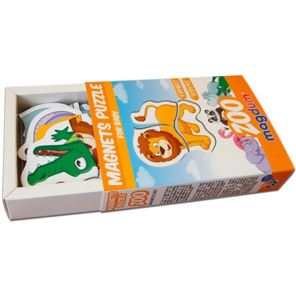 Магнітні пазли Magdum Зоо ML4031-18 EN (ML4031-18 EN)