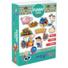 Набір магнітів Magdum "Весела Ферма" ML4031-10 EN