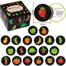 Набір магнітів Magdum "Веселі фрукти і овочі "ML4031-52 EN