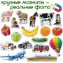 Набор магнитных пазлов Magdum "Baby puzzle" ML4031-62 EN