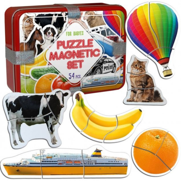 Набор магнитных пазлов Magdum "Baby puzzle" ML4031-62 EN