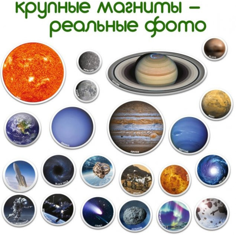 Набір магнітів Magdum Світ космосу ML4031-22 EN