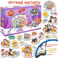 Дитячий набір магнітів Щенячий патруль "Друзі назавжди" Magdum ML4034-03 22 шт (ML4034-03)