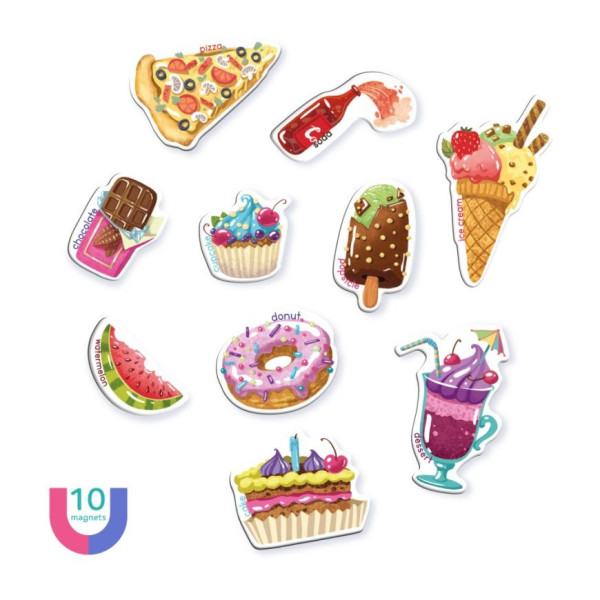 Дитячий набір магнітів "Магнітні смаколики" 200202