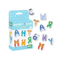 Дитячий набір магнітів "Магнітні літери. Українська" Mon Game 200211