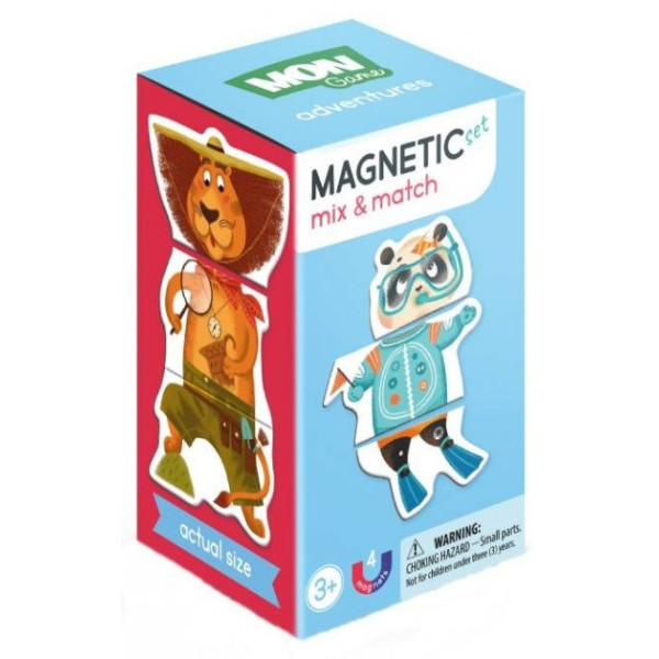 Дитячий набір магнітів "Пригоди" Mon Game 200216
