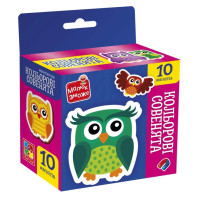 Детский набор магнитов "Цветные совята" VT3106-38, 10 магнитов(VT3106-38)