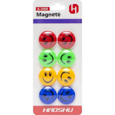 Магнит для доски "Смайлик" X-3008 D 3 см(X-3008)