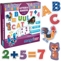 Набор магнитов Magdum "Буквы и цифры" ML4031-09 EN(ML4031-09 EN)