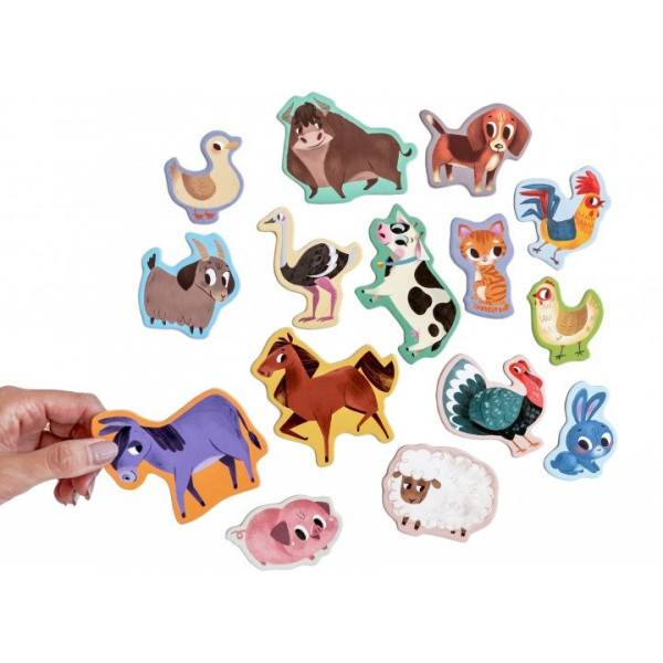 Набір магнітів Magdum "Ферма малюнки" ML4031-03 EN (ML4031-03 EN)