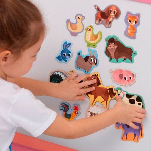 Набір магнітів Magdum "Ферма малюнки" ML4031-03 EN (ML4031-03 EN)