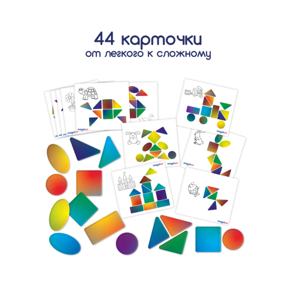 Набір магнітів "Мозаїка" ML4031-23 EN (ML4031-23 EN)