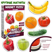 Набір магнітів Magdum Baby puzzle "Фрукти і овочі" ML4031-25 EN (ML4031-25 EN)