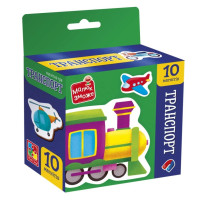 Детский набор магнитов "Транспорт" VT3106-35, 10 магнитов(VT3106-35)