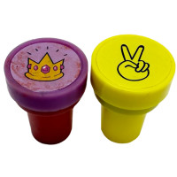 Дитячі пачатки-штампи 2 в 1 CN979, 2 штуки (CN979)