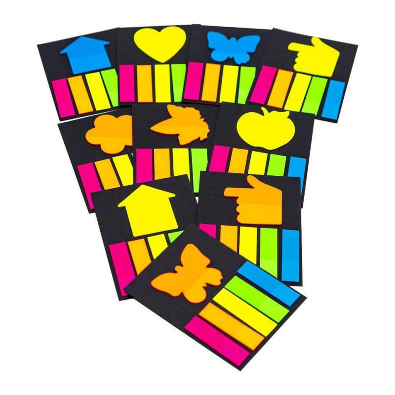 Закладка неонова "Stick Notes" COLOR-IT Р19-1 в асортименті