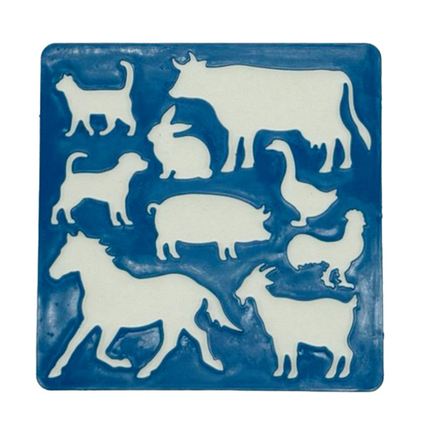 Трафарет дитячий "Тварини домашні" AS-0254 (AS-0254)