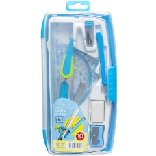 Готовальня 1909 олівець 4 лінійки Blue (1909-CIT(Blue))