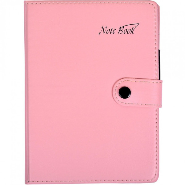 Блокнот 18*13см з ручкою в обкладинці шкір /зам, клітина 6336