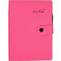 Блокнот 18*13см з ручкою в обкладинці шкір /зам, клітина 6336