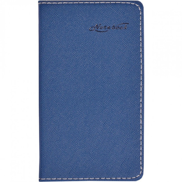 Блокнот 14,5*8,5 см в обкладинці шкір /зам, клітина 70660