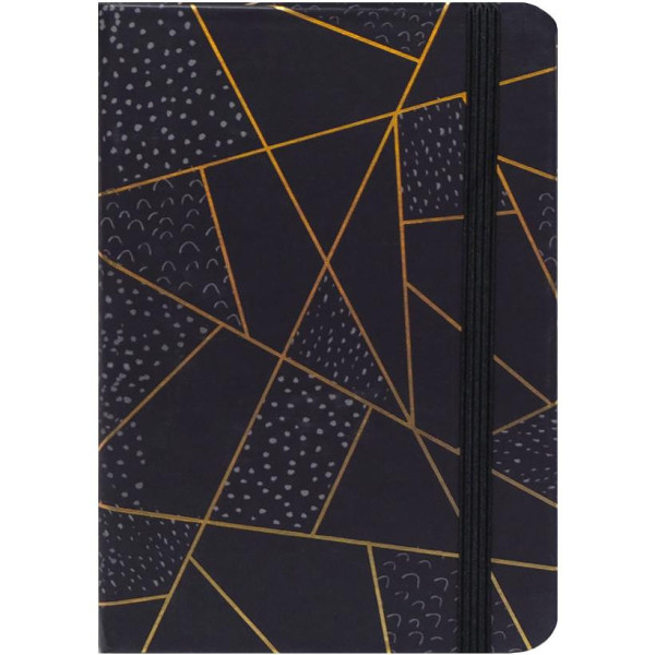 Блокнот на резинці 3783-1L, у клітинку 20,5*14см 80 л. тверда обкладинка