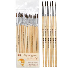 Пензлик художній "Білка №4" 89595, 1 Шт (89595)