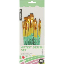 Набір пензлів художніх "Art Ranger" BR6510-1, 10 штук  (BR6510-1)