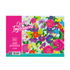 Альбом для рисования АП-П-120-30 на пружине Great impressions(АП-П-120-30-3)