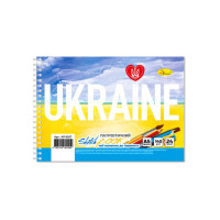 Скетчбук патріотичний "Ukraine" A5 АП-0207-1, 24 аркуши (АП-0207-1)