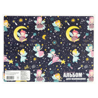 Альбом для малювання "Fairies" Brisk САВ-1/271-4 А4, 20 аркушів на пружині (САВ-1/271-4)