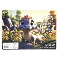 Альбом для малювання "Enjoy every moment" Brisk САВ-1/271-7 А4, 20 аркушів на пружині (САВ-1/271-7)